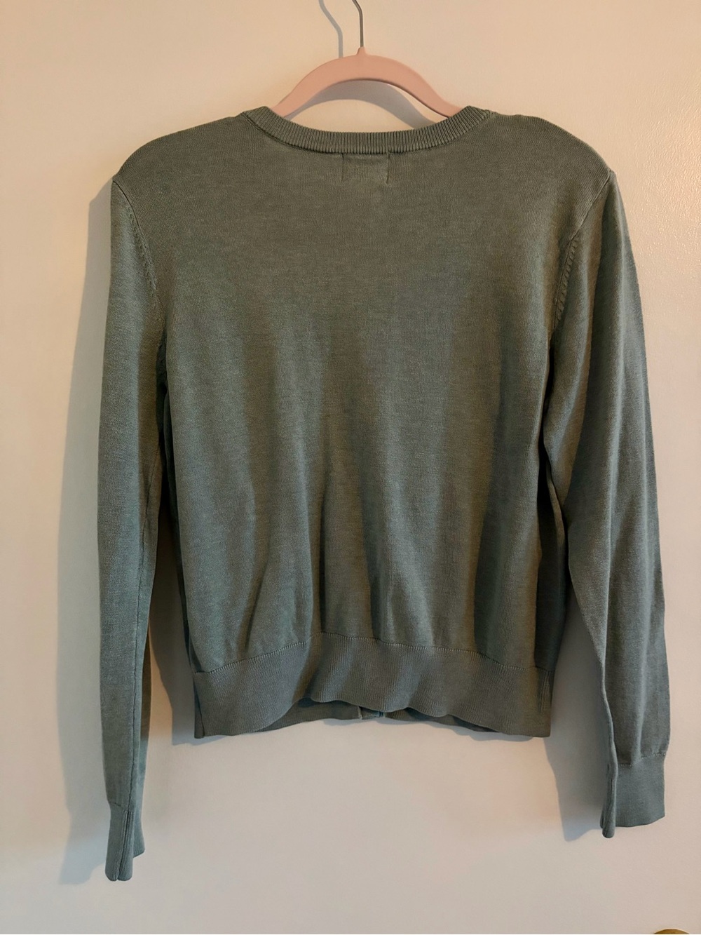 H&M Fine-Knit Turquoise Cardigan - Picture 2 of 3
